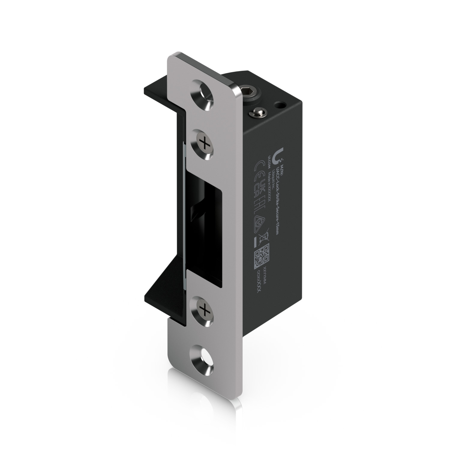 EOL-Last Stock (Renamed by NHU-LOCK-STRIKE-SAFE-15MM) Ubiquiti UniFi Access Lock Electric 15MM, Connects to UniFi Access Hub,Holds Up to 1200 kg