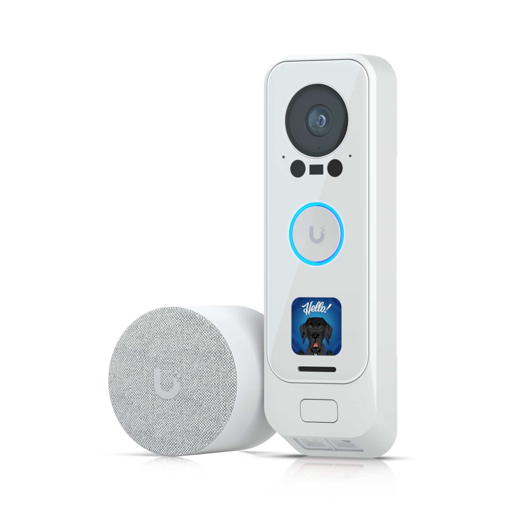 EOL - Last Stock - Ubiquiti UniFi Protect G4 Doorbell Pro PoE Kit-White, 5MP CMOS Camera,Night Mode IR Up To 20ft,PoE Power, Includes PoE Chime, IPX4