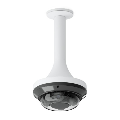 Ubiquiti AI Multi Sensor 4Camera Pendant Mount,White,Pendant-Stylet,1.5" NPS threaded Connector,AI Multi Sensor 4 Camera,Ceilings,Overhead Structures