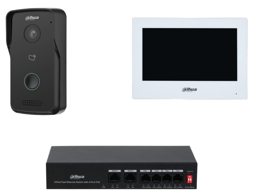 DAHUA DHI-KTP03W-S2 IP VIDEO INTERCOM KIT