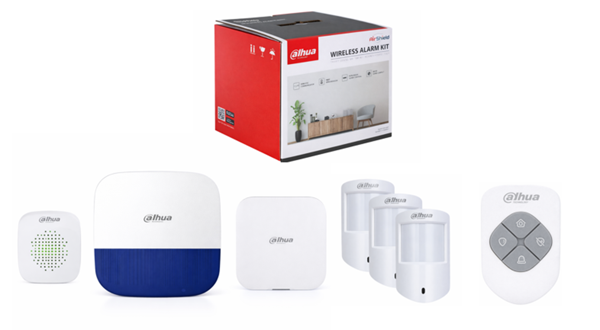 DAHUA DHI-ART-ARC3800H-06-FW2 WIRELESS ALARM KIT 