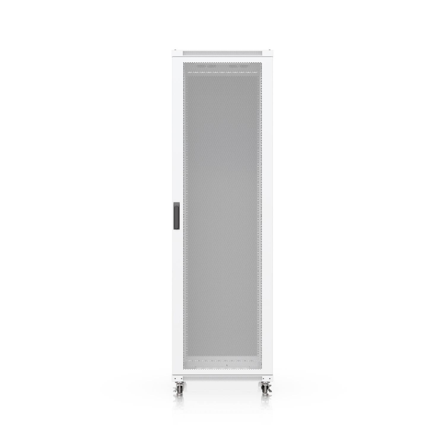 Ubiquiti 42U Rack Cabinet,Fully Assembled Floor Rack,Built-In Fans,Removable Panels,Lockable Casters,Optimal Airflow,Heavy-Duty,Easy Equipment Access